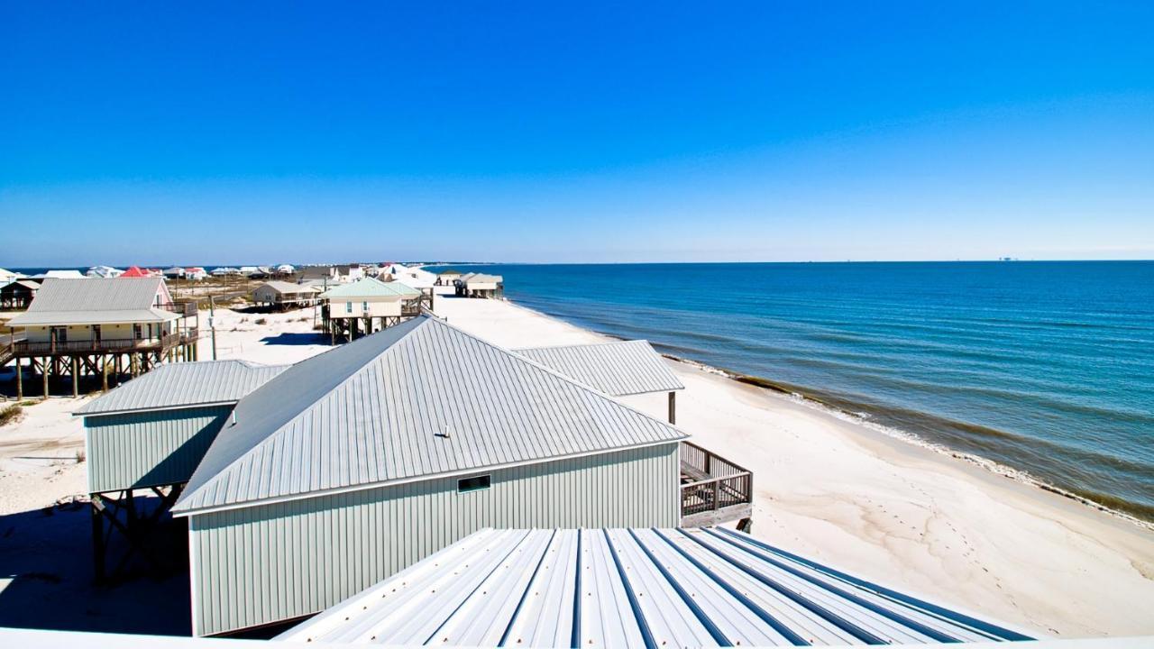 Strand Castle - Gulf Front! An Ideal Layout With Game Room, Small Private Pool, And Roof Top Crow'S Nest! Home Dauphin Island Dış mekan fotoğraf