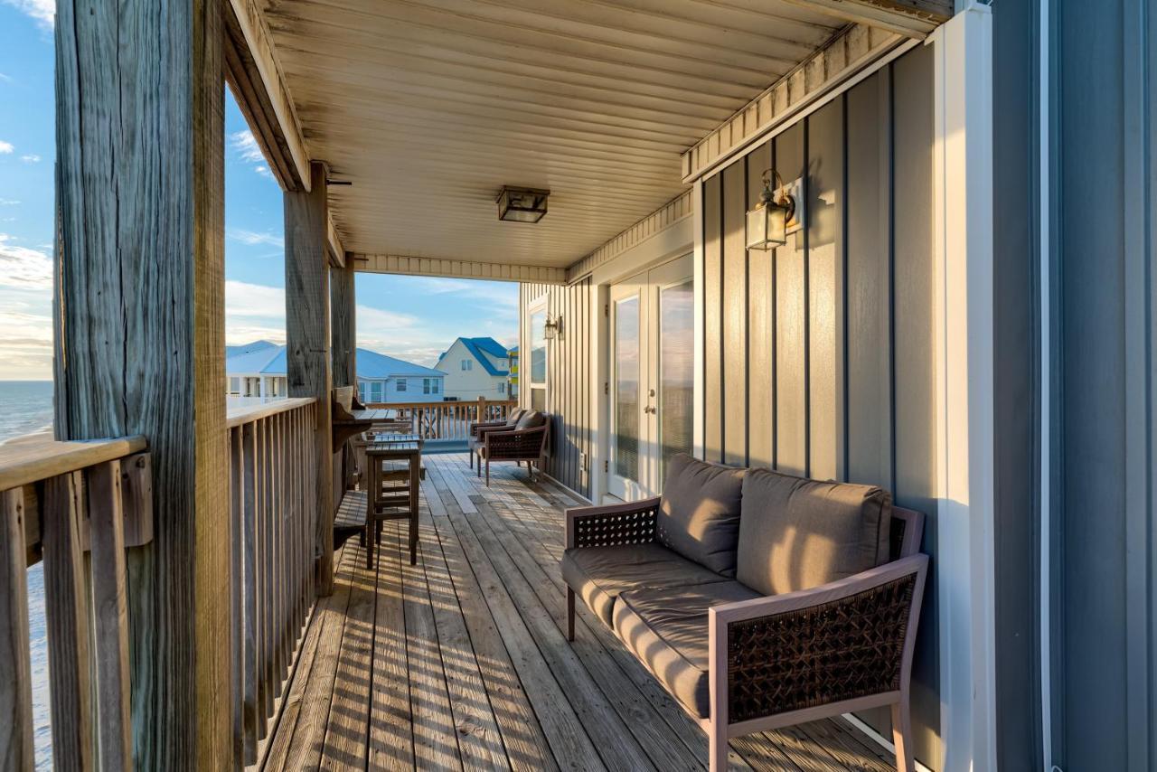 Strand Castle - Gulf Front! An Ideal Layout With Game Room, Small Private Pool, And Roof Top Crow'S Nest! Home Dauphin Island Dış mekan fotoğraf