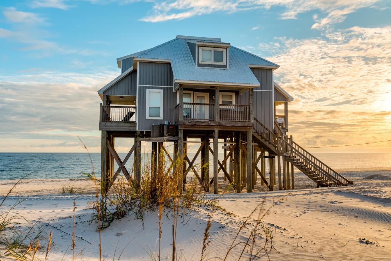Strand Castle - Gulf Front! An Ideal Layout With Game Room, Small Private Pool, And Roof Top Crow'S Nest! Home Dauphin Island Dış mekan fotoğraf